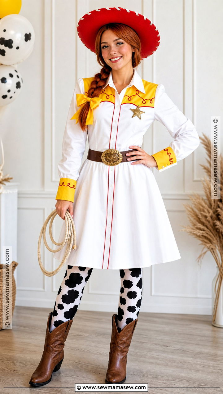 Jessie Western Dress Costume - 30 Jessy Toy Story Costume Ideas for Women