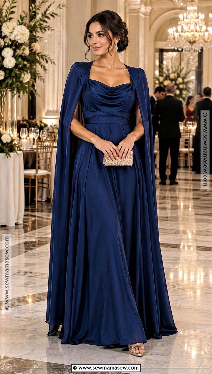 Jewel Tone Gown Fall Wedding Outfit - 15 Fall Wedding Outfits For Women Guest