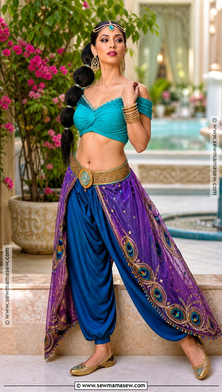 Jewel Tone Princess Jasmine Costume - 45 princess jasmine costume ideas
