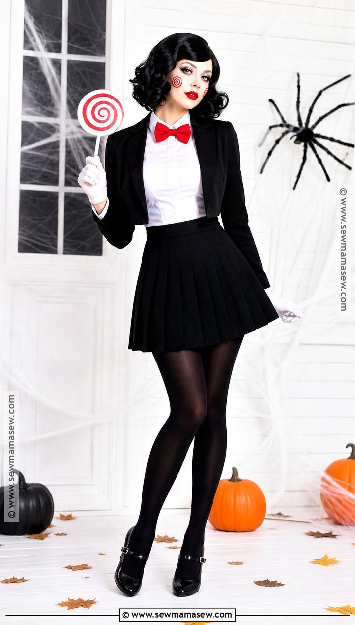 Jigsaw Costume With Pleated Skirt - 40 jigsaw costume ideas for women