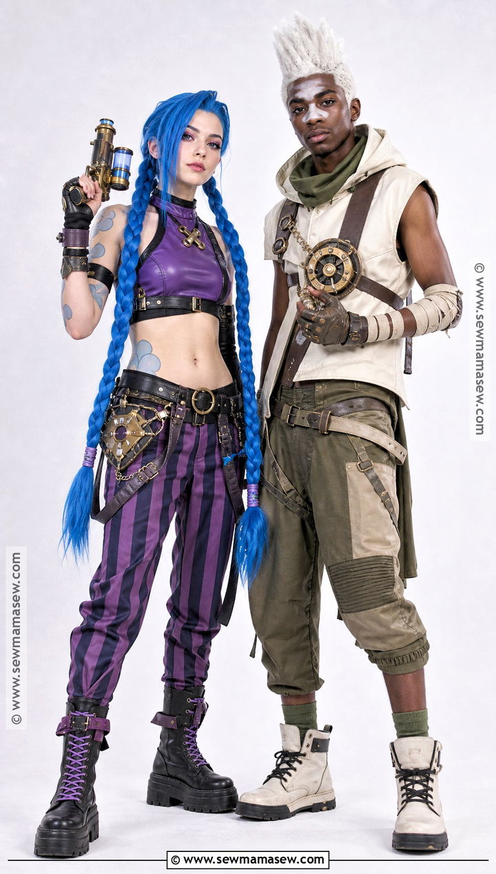 Jinx And Ekko Cosplay - 30 matching cosplay ideas