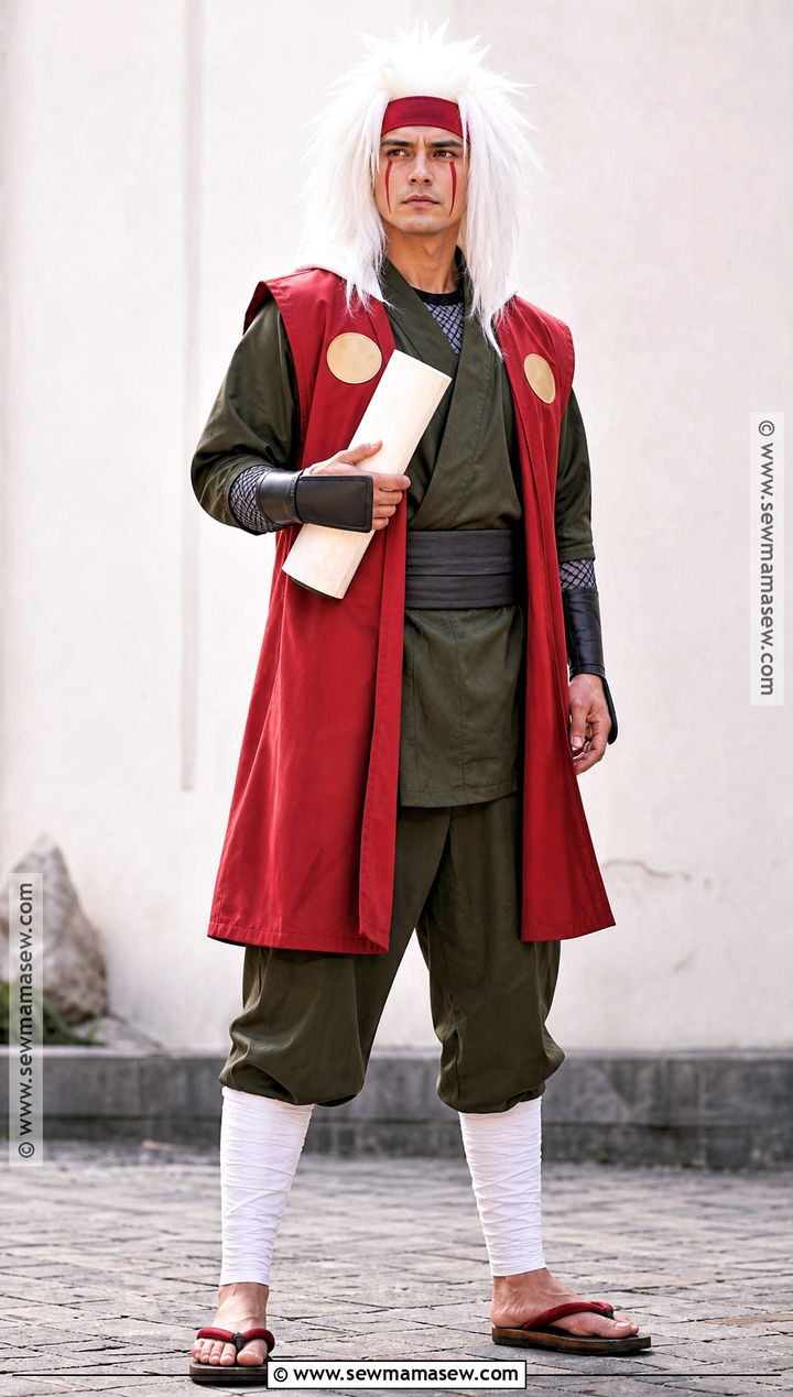 Jiraiya Costume - 30 naruto costume ideas