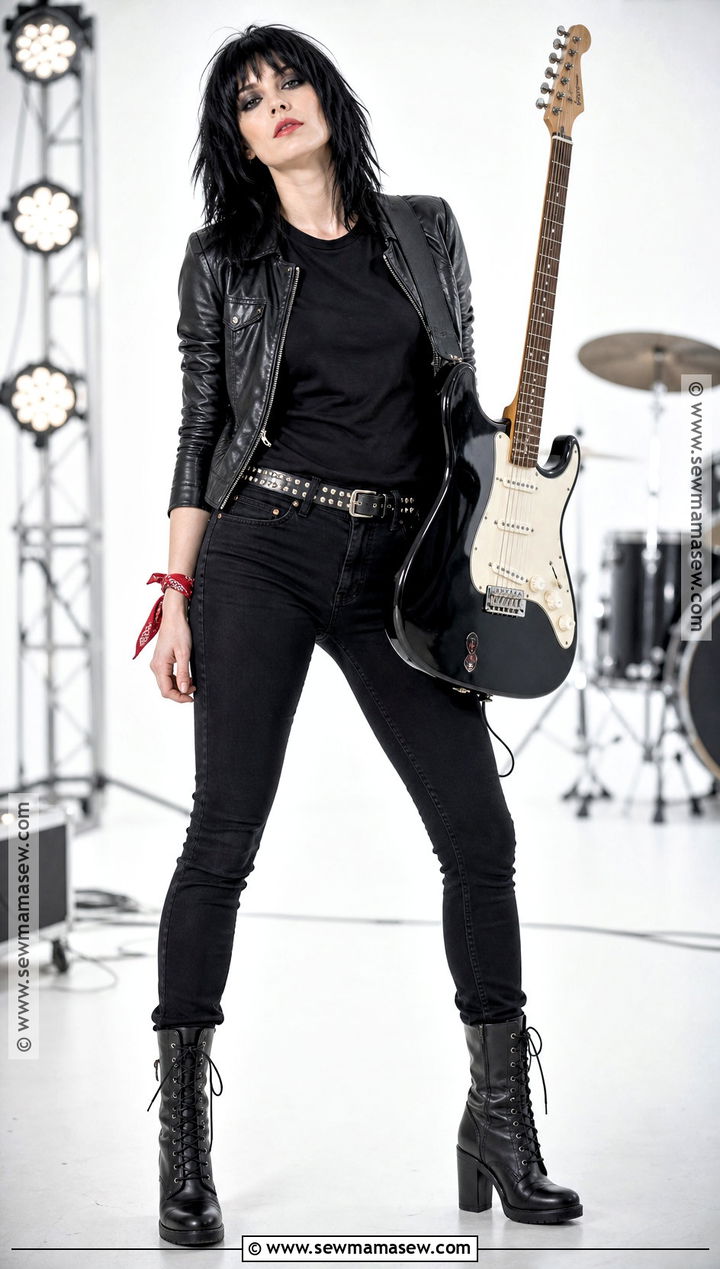 Joan Jett Costume For Black Hair - 30 black hair costume ideas