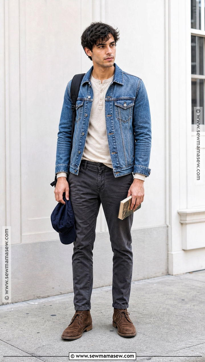 Joe Goldberg Denim Jacket Costume - 30 joe goldberg costume ideas