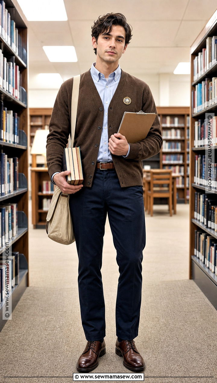 Joe Goldberg Library Worker Costume - 30 joe goldberg costume ideas