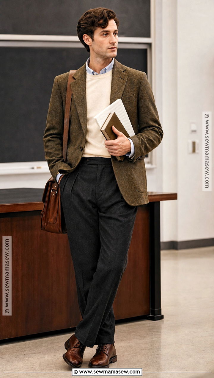 Joe Goldberg Tweed Blazer Costume - 30 joe goldberg costume ideas