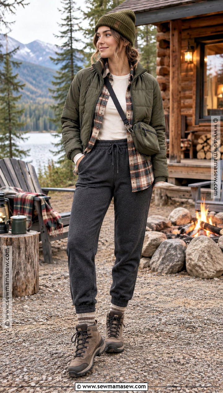 Jogger Campfire Outfit - 20 Campfire Outfit Fall Ideas