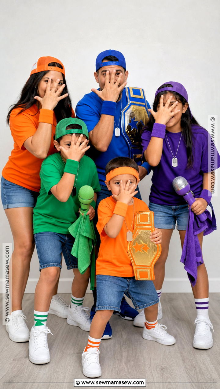 John Cena Family Wrestling Costume - 30 john cena costume ideas