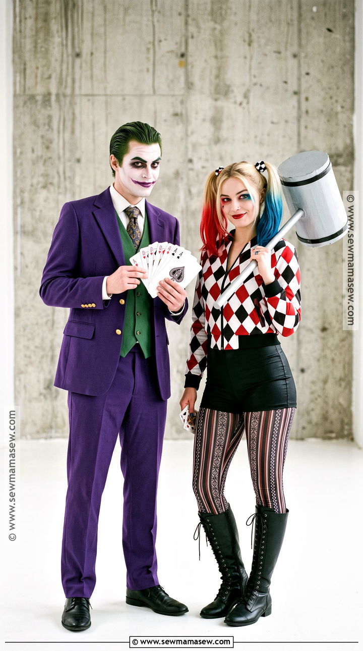 Joker And Harley Quinn Couples Cosplay - 35 Couples Cosplay Ideas