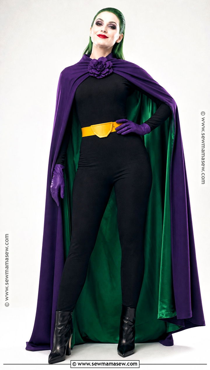Joker Cape Costume - 30 Halloween Costumes Joker for Women