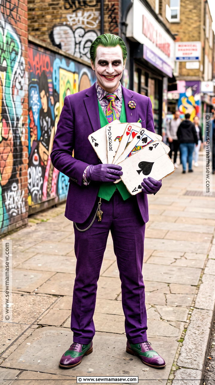 Joker Purple Suit Costume - 35 costumes for men