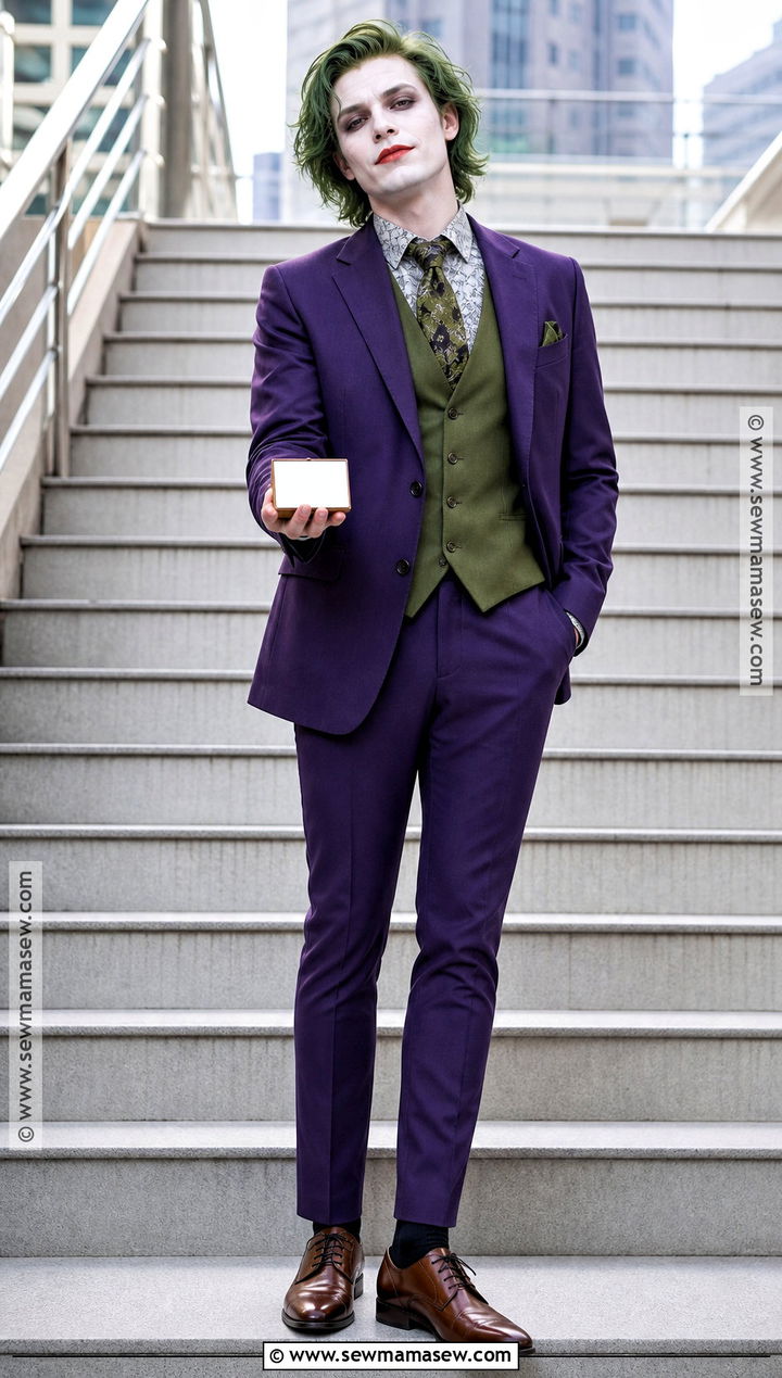 Joker Purple Suit Costume - 35 iconic movie characters costumes