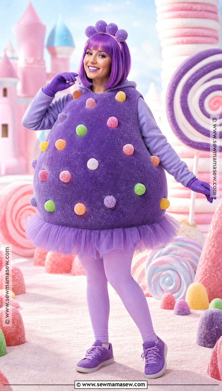 Jolly Gumdrop Costume - 35 candy land costumes