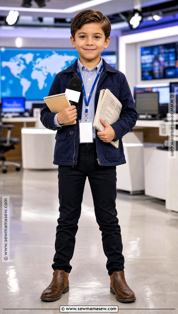 Journalist Career Day Costume - 40 career day dress up ideas