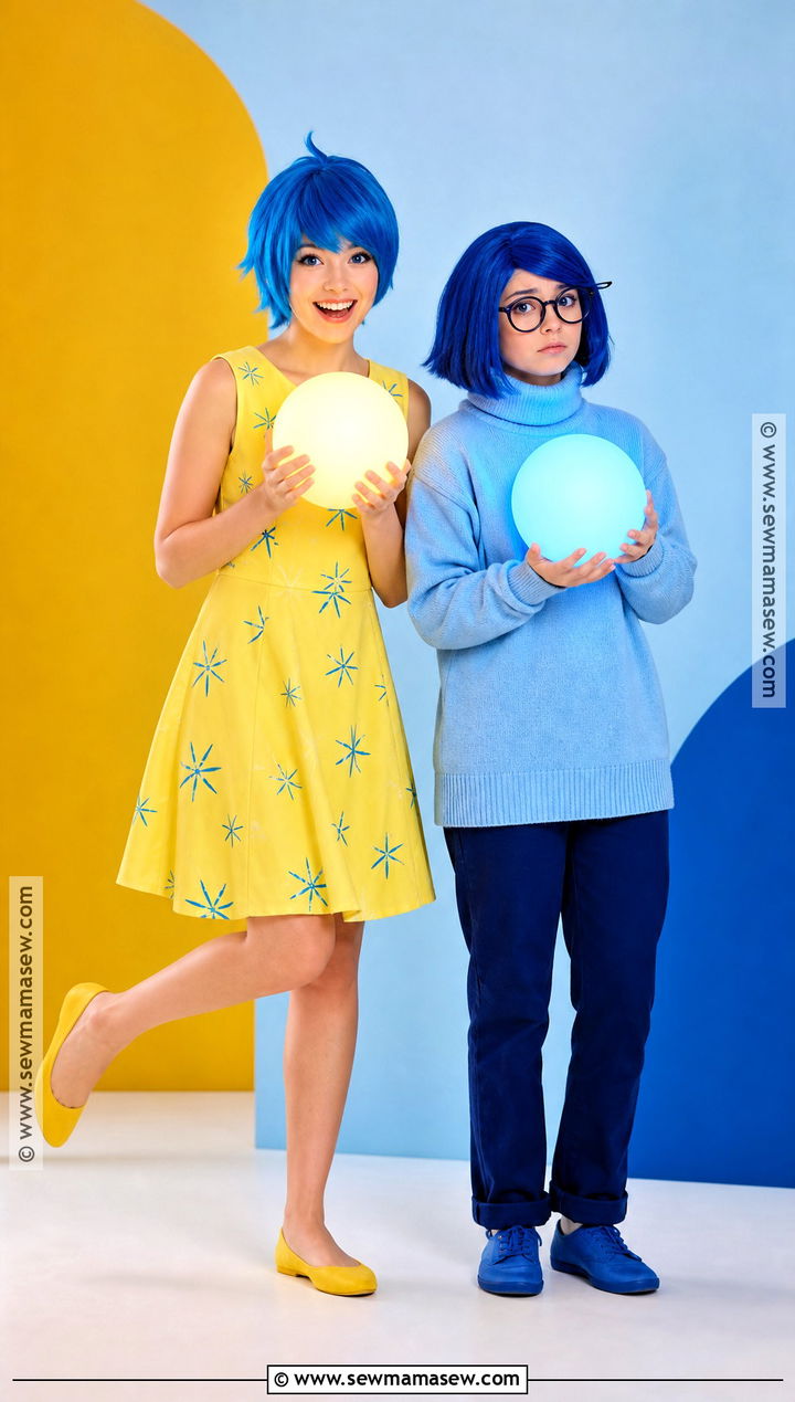 Joy And Sadness BFF Costume - 30 Bff Costume Ideas For 2
