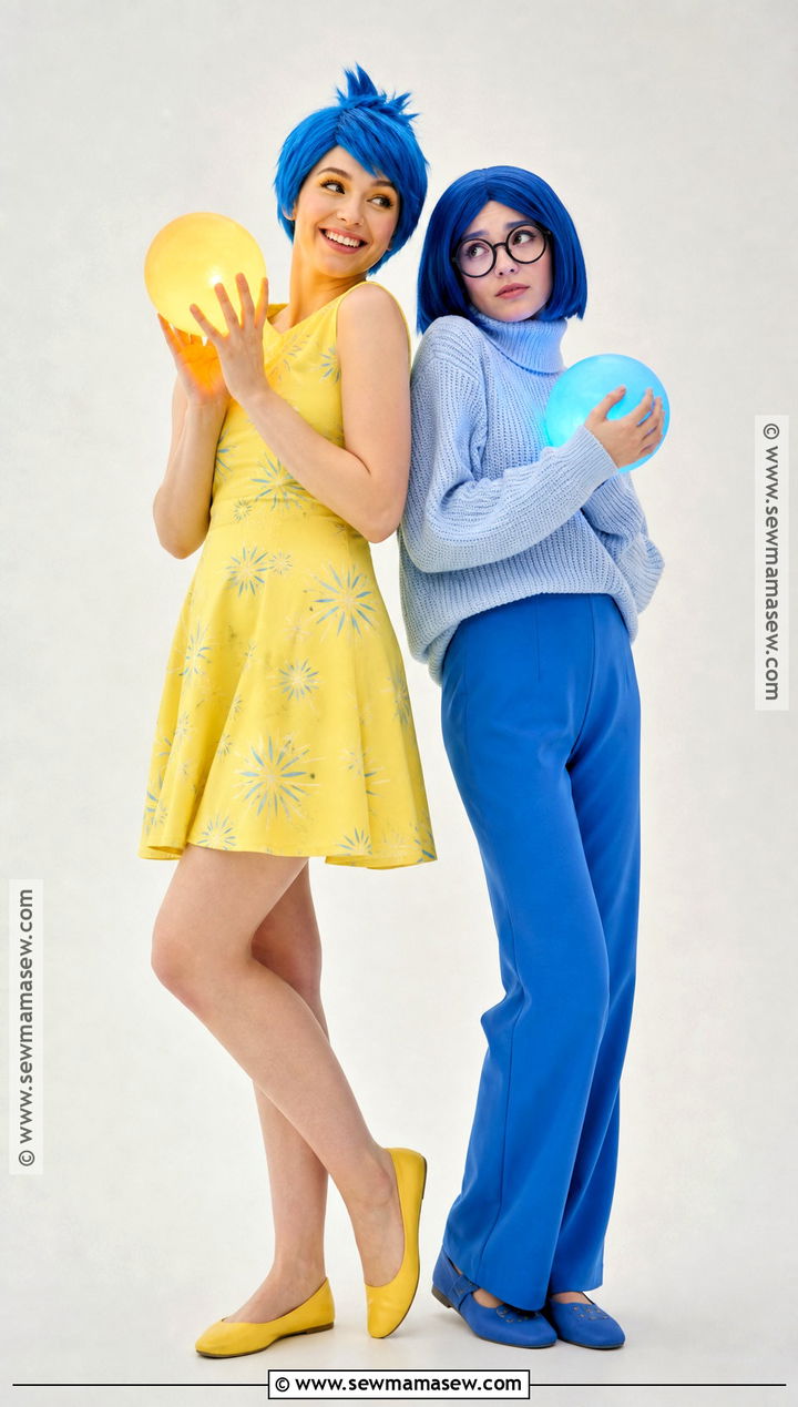Joy And Sadness Duo Costume - 35 duo halloween costumes cute