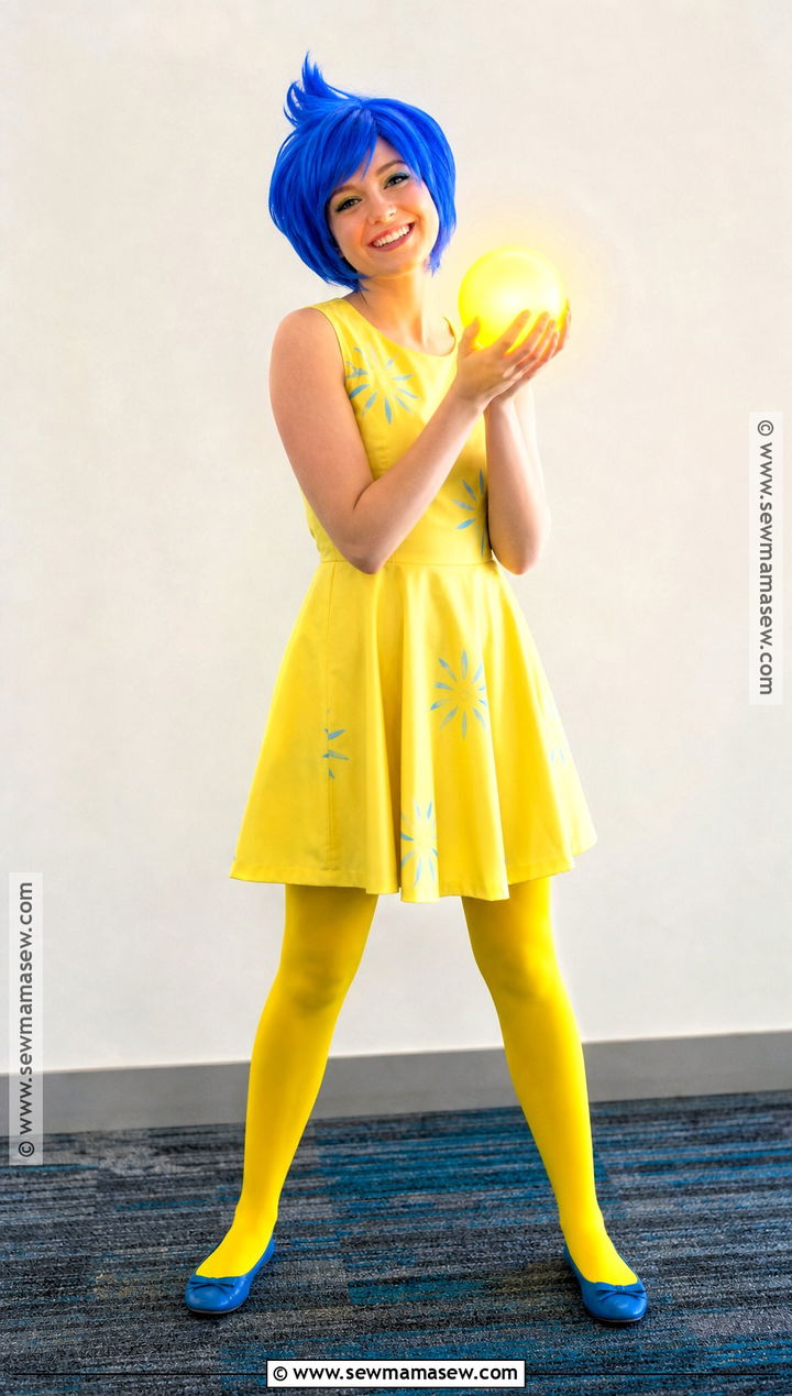 Joy Cosplay With Yellow Dress - 35 inside out cosplay ideas