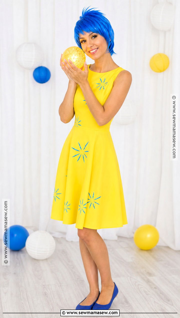 Joy Halloween Costume - 35 blue hair halloween costumes ideas