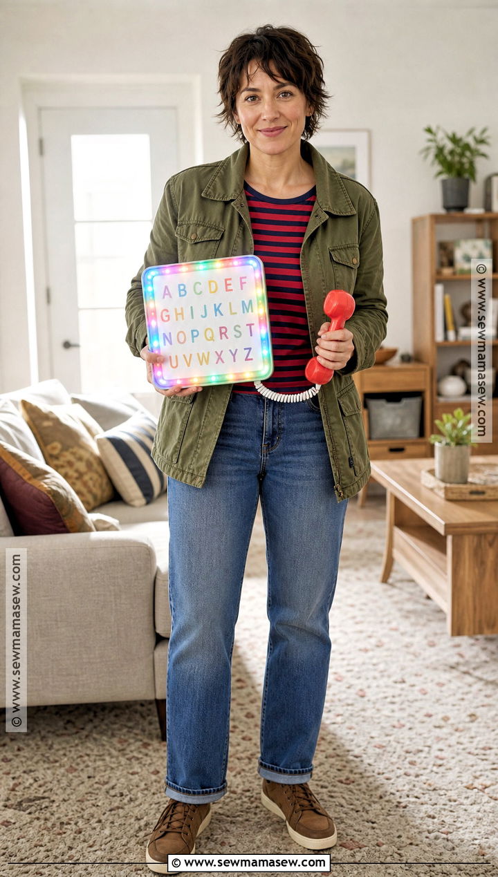 Joyce Alphabet Wall Cosplay - 30 stranger things cosplay ideas