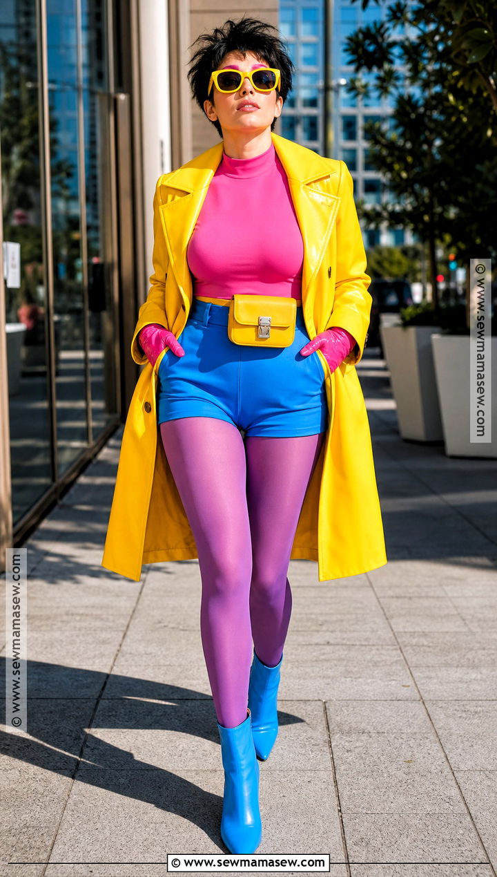 Jubilee Costume With Yellow Coat - 30 superhero costumes for women