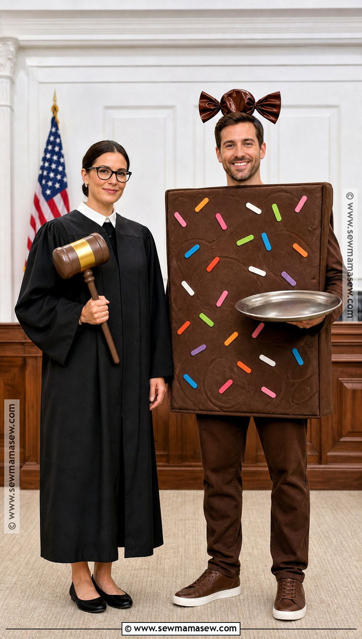 Judge And Fudge Costume - 50 rhyme without reason costume ideas