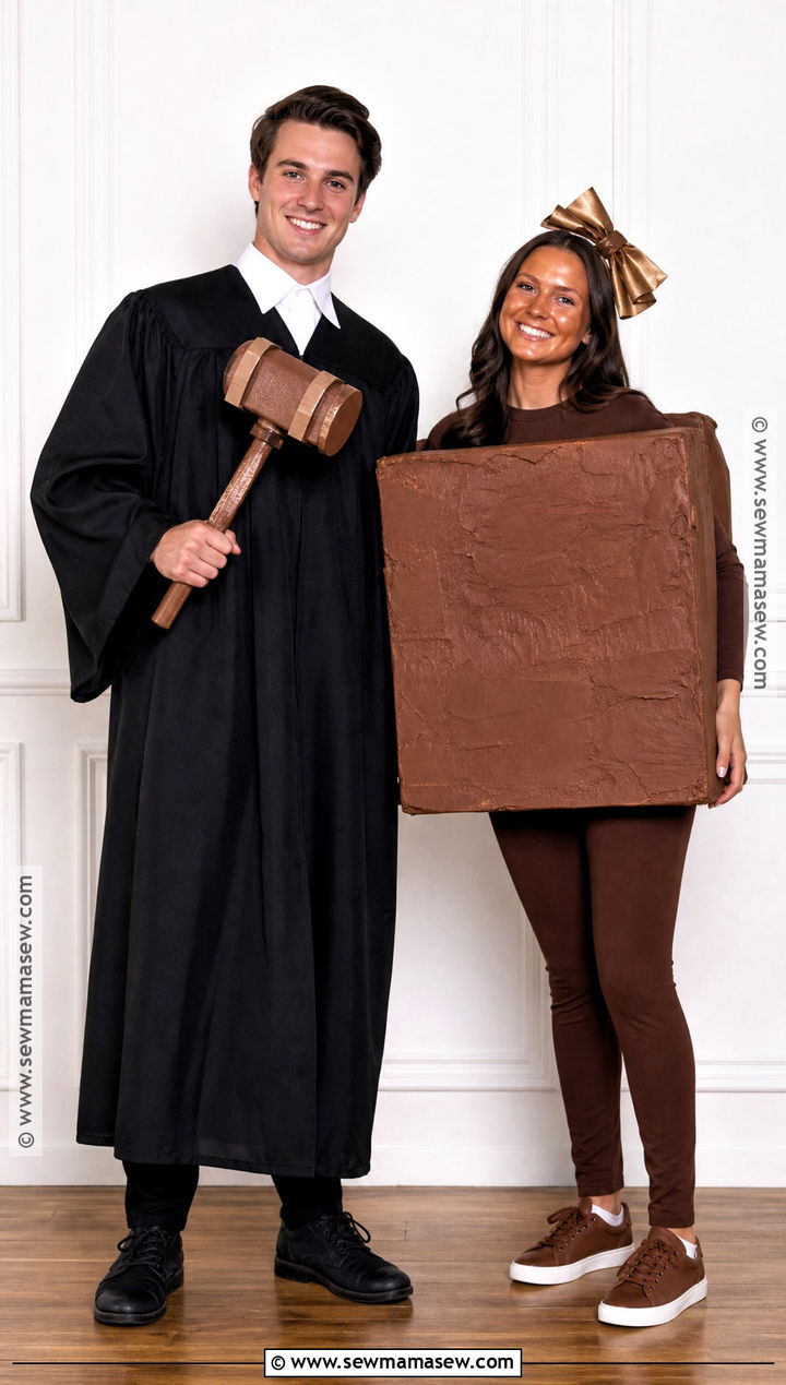 Judge And Fudge Rhyming Costume - 30 Rhyming Costumes