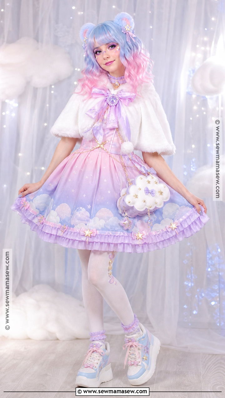 Judy Cosplay With Pastel Dress - 30 animal crossing cosplay ideas