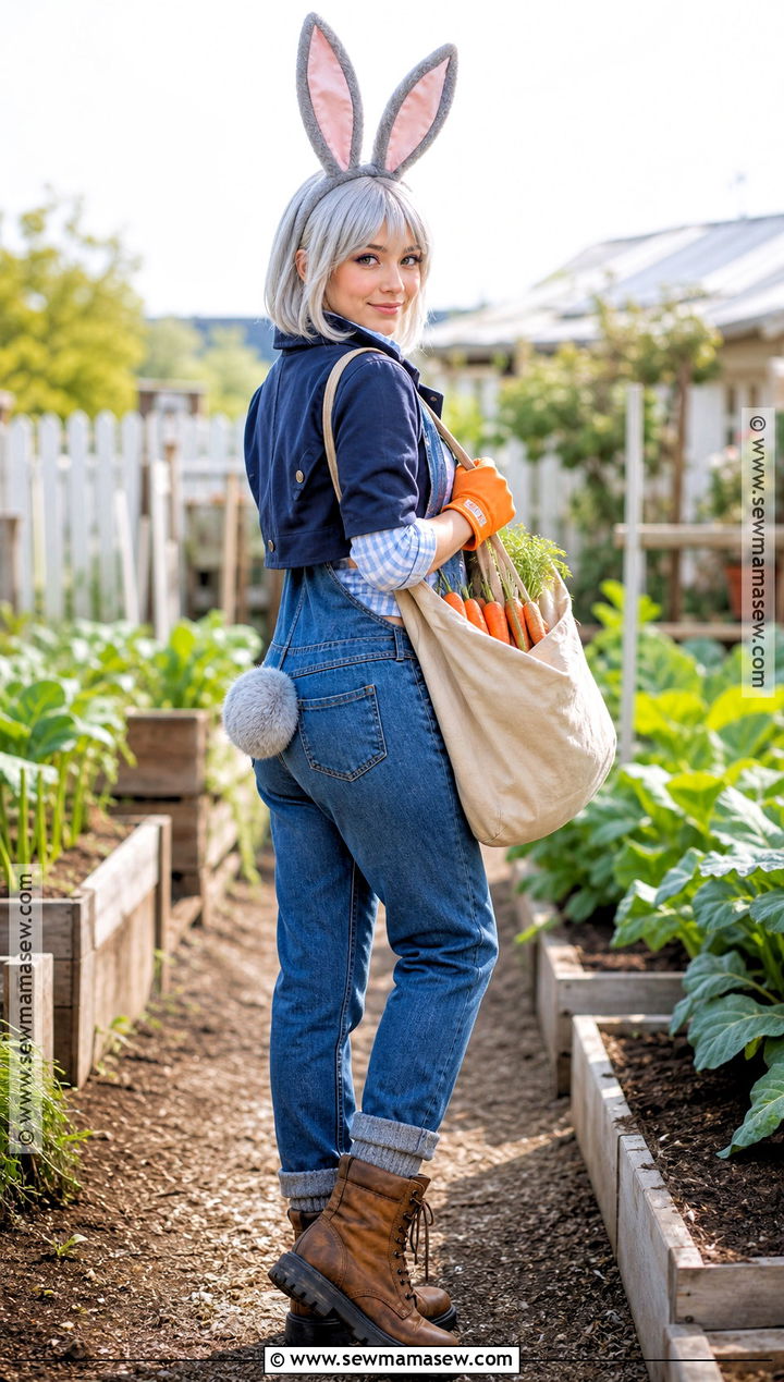 Judy Hopps Carrot Farmer Costume - 30 Judy Hops Costumes