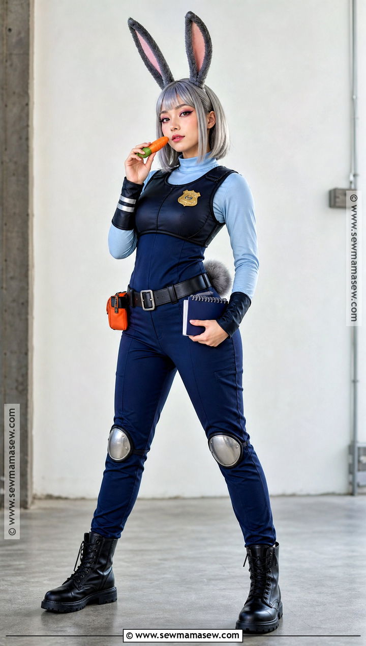 Judy Hopps Jumpsuit Costume - 30 Judy Hops Costumes