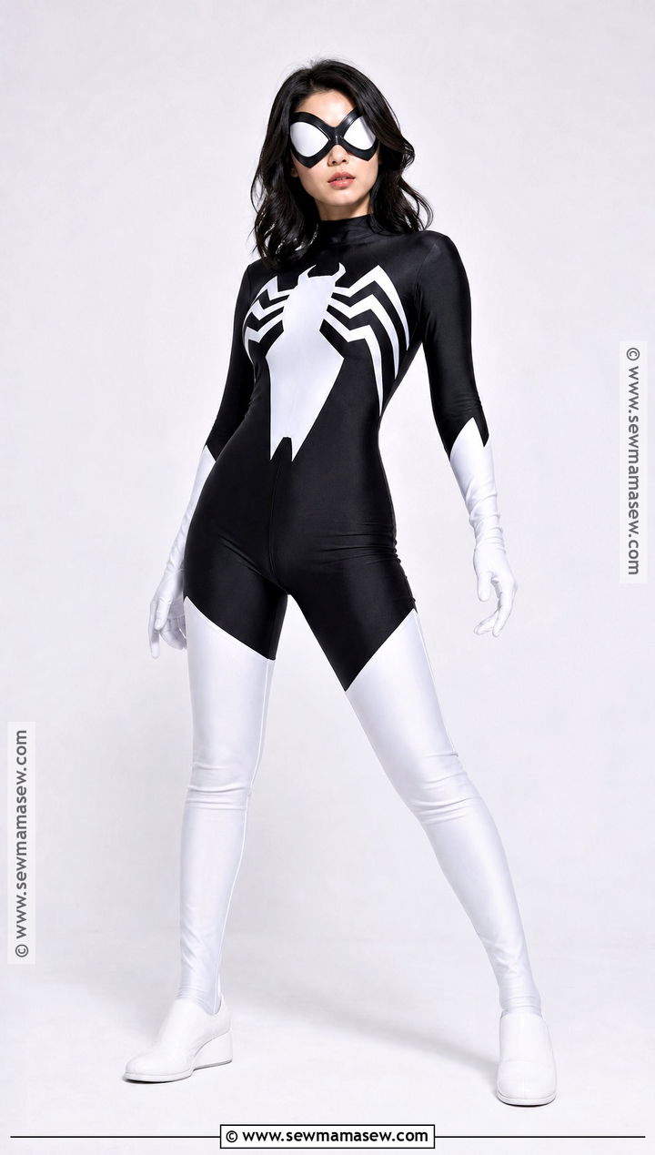 Julia Carpenter Black And White Cosplay - 30 spiderwoman cosplay ideas