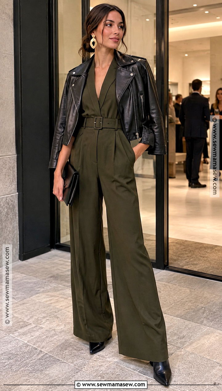 Jumpsuit Autumn Evening Outfit - 25 autumn evening outfits