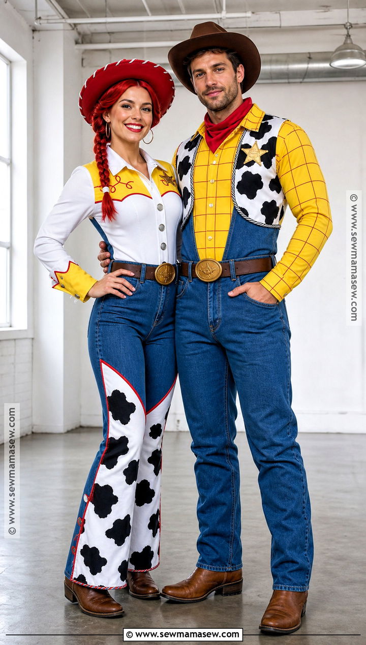 Jumpsuit Jessie And Woody Costume - 30 Jessie And Woody Costumes for Couples
