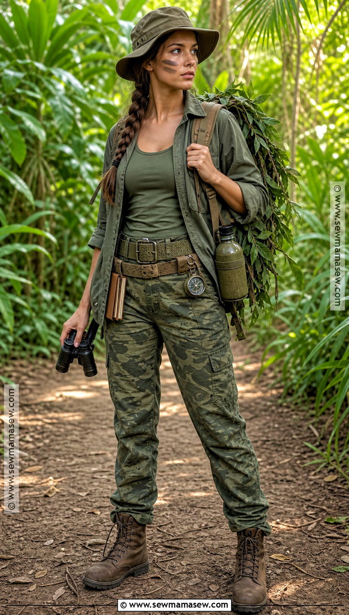 Jungle Army Costume - 35 army costume ideas for women