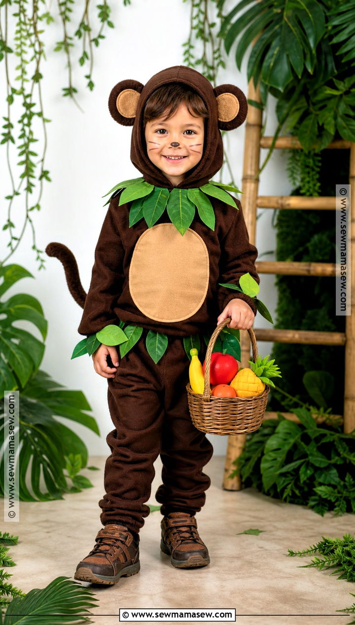 Jungle Monkey Costume - 30 monkey costume ideas for kids