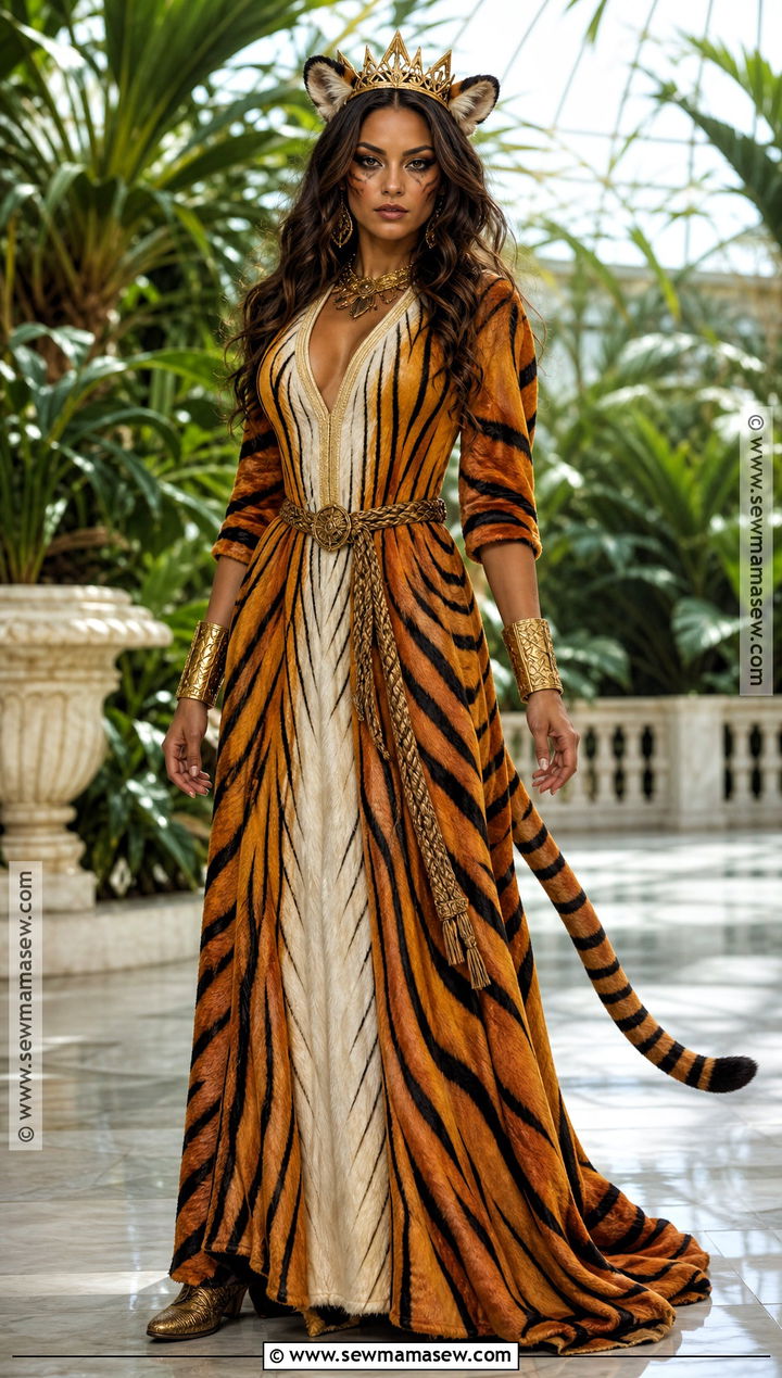 Jungle Queen Tiger Costume - 35 Tiger Costume Ideas for Women