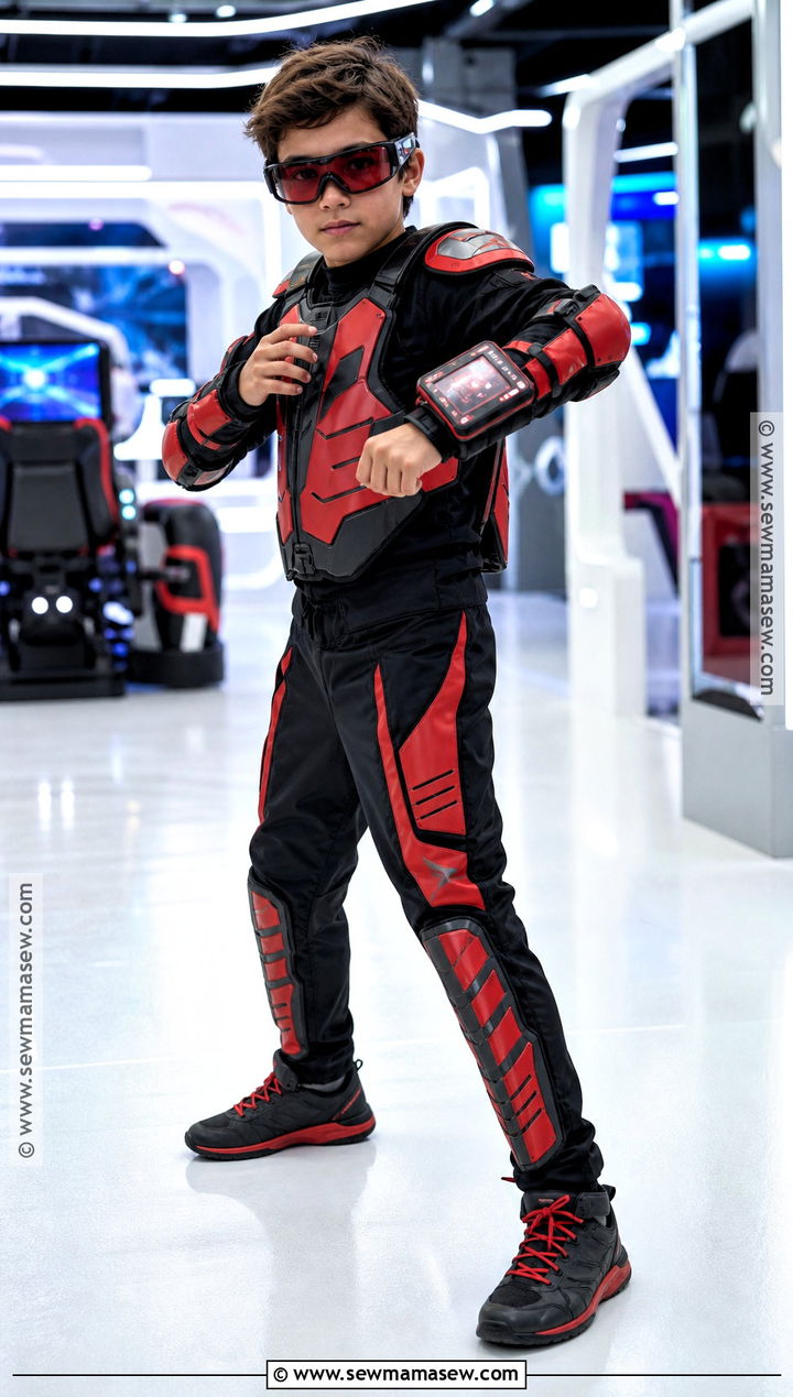 Juni Game Over Armor Costume - 30 spy kids costume ideas