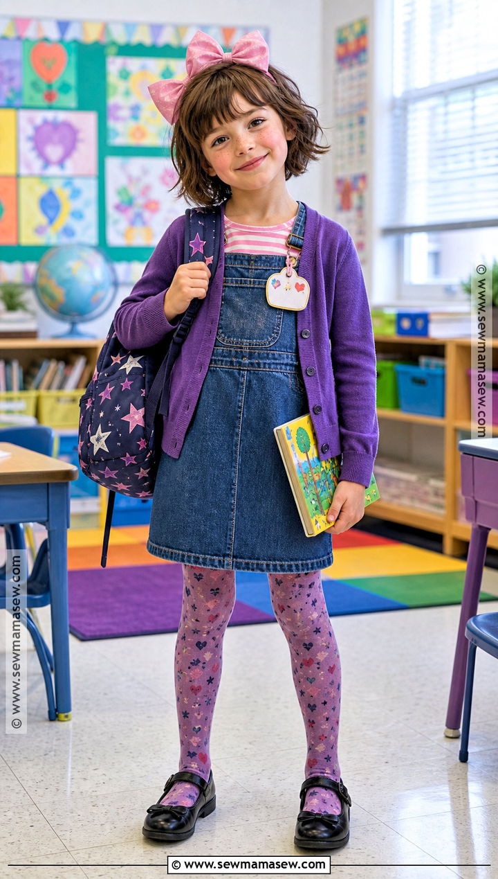 Junie B Jones Costume With Denim Jumper - 35 junie b jones costume ideas