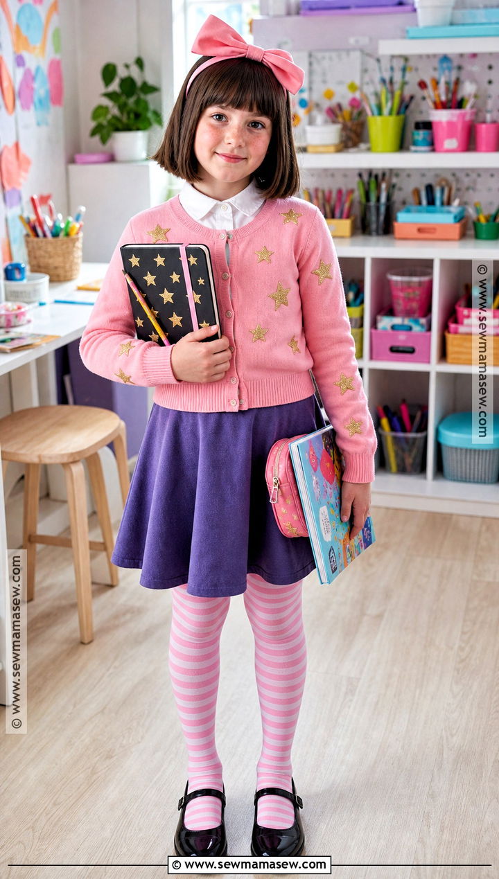 Junie B Jones Costume With Gold Stars - 35 junie b jones costume ideas