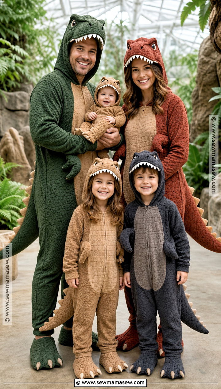 Jurassic Park T Rex Family Costume - 35 jurassic park family costume ideas
