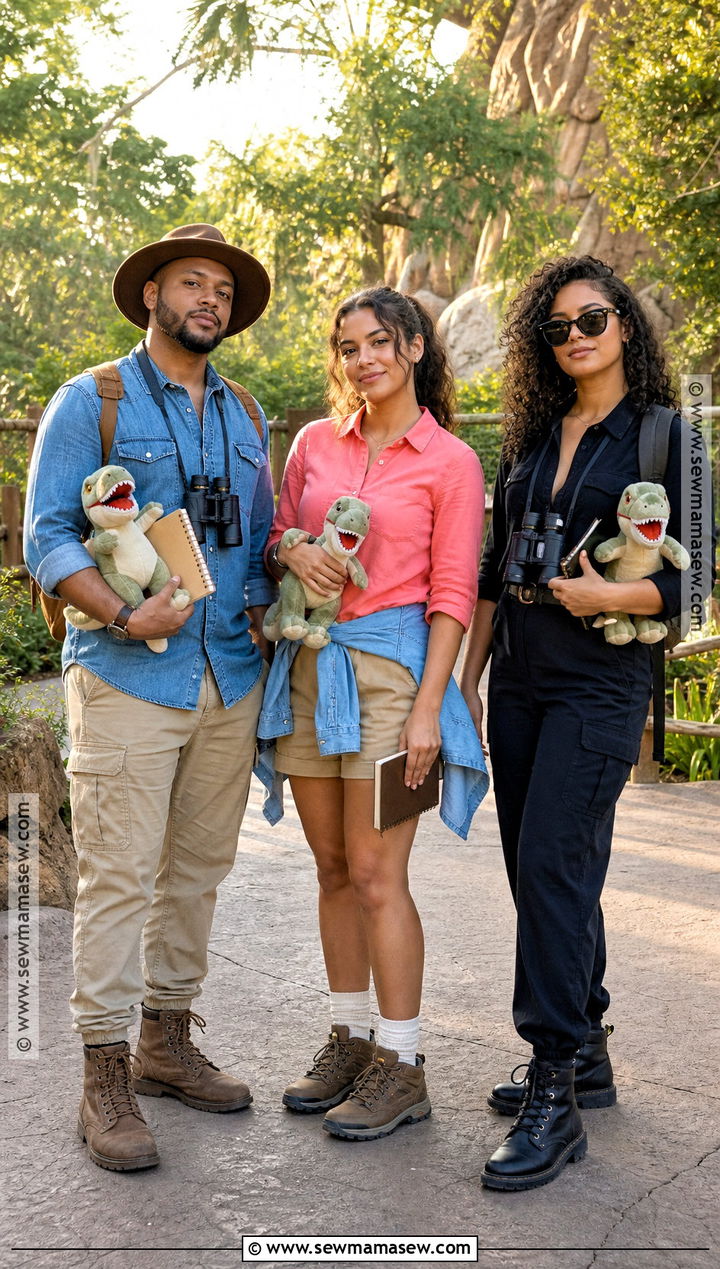 Jurassic Park Trio Costume - 45 iconic trio halloween costumes