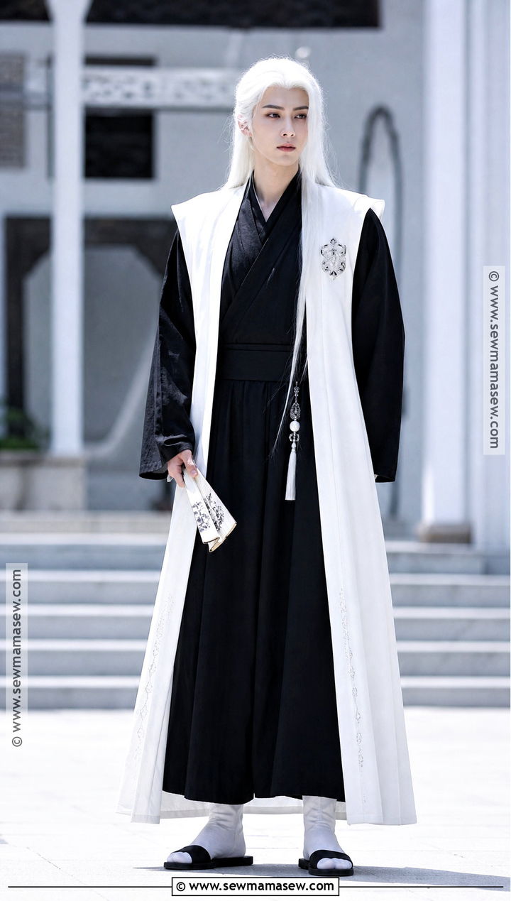 Jushiro Ukitake Cosplay With White Robe - 30 white hair cosplay ideas
