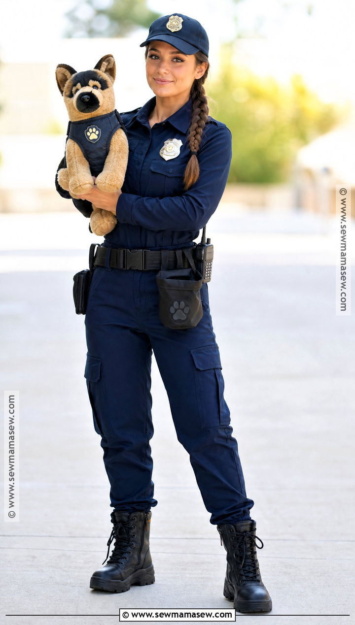 K 9 Cop Costume - 30 cop halloween costume ideas for women