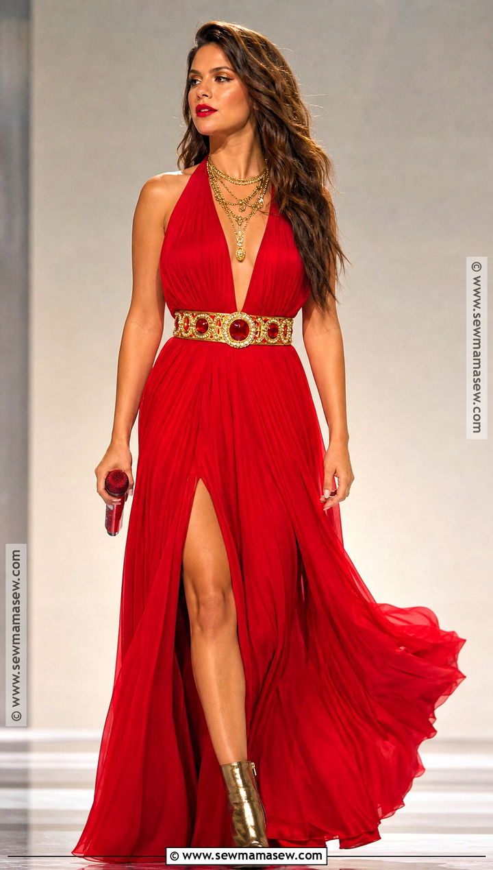 Ka Ching Red Gown Shania Twain Costume - 30 shania twain costume ideas