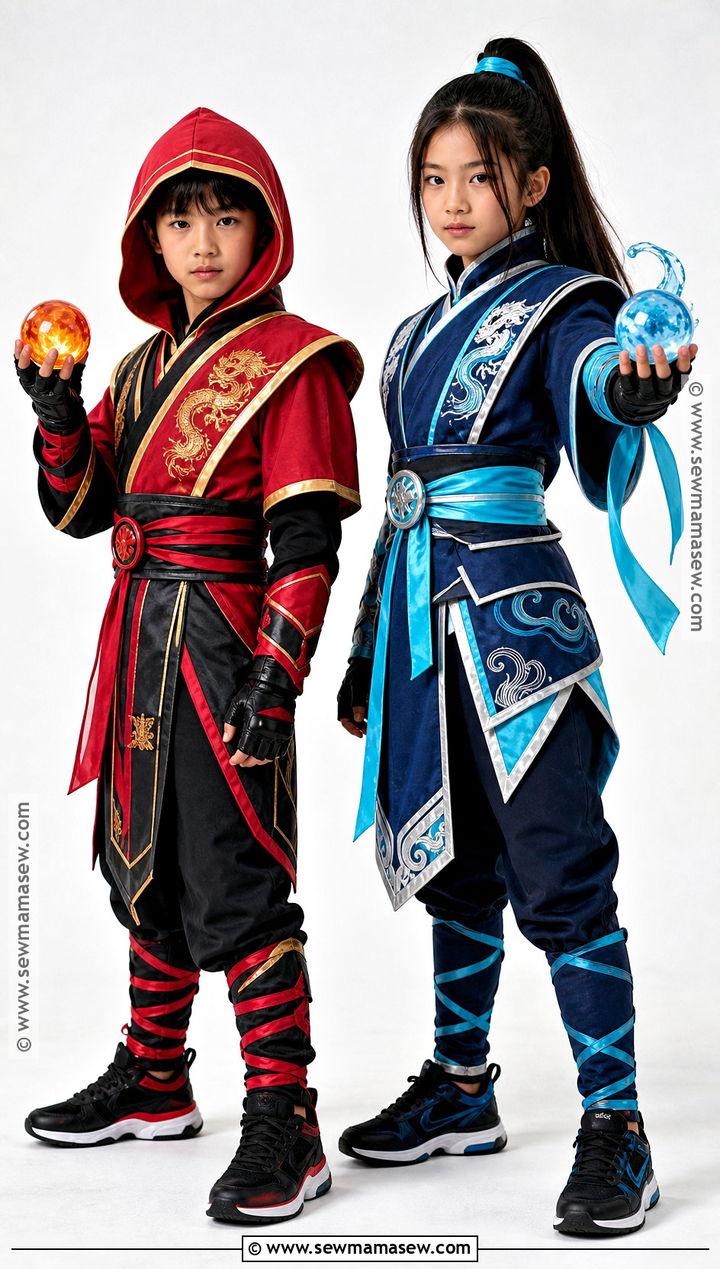 Kai And Nya Sibling Ninjago Costume - 30 ninjago costume ideas