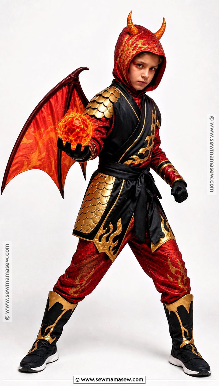 Kai Dragon Form Ninjago Costume - 30 ninjago costume ideas