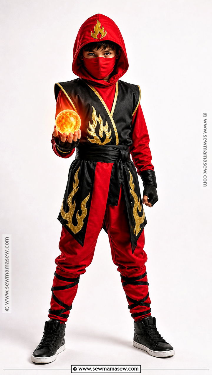 Kai Red Ninjago Costume - 30 ninjago costume ideas