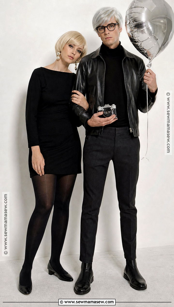 Kaia Gerber And Austin Butler Warhol Costume - 30 best celebrity halloween costumes
