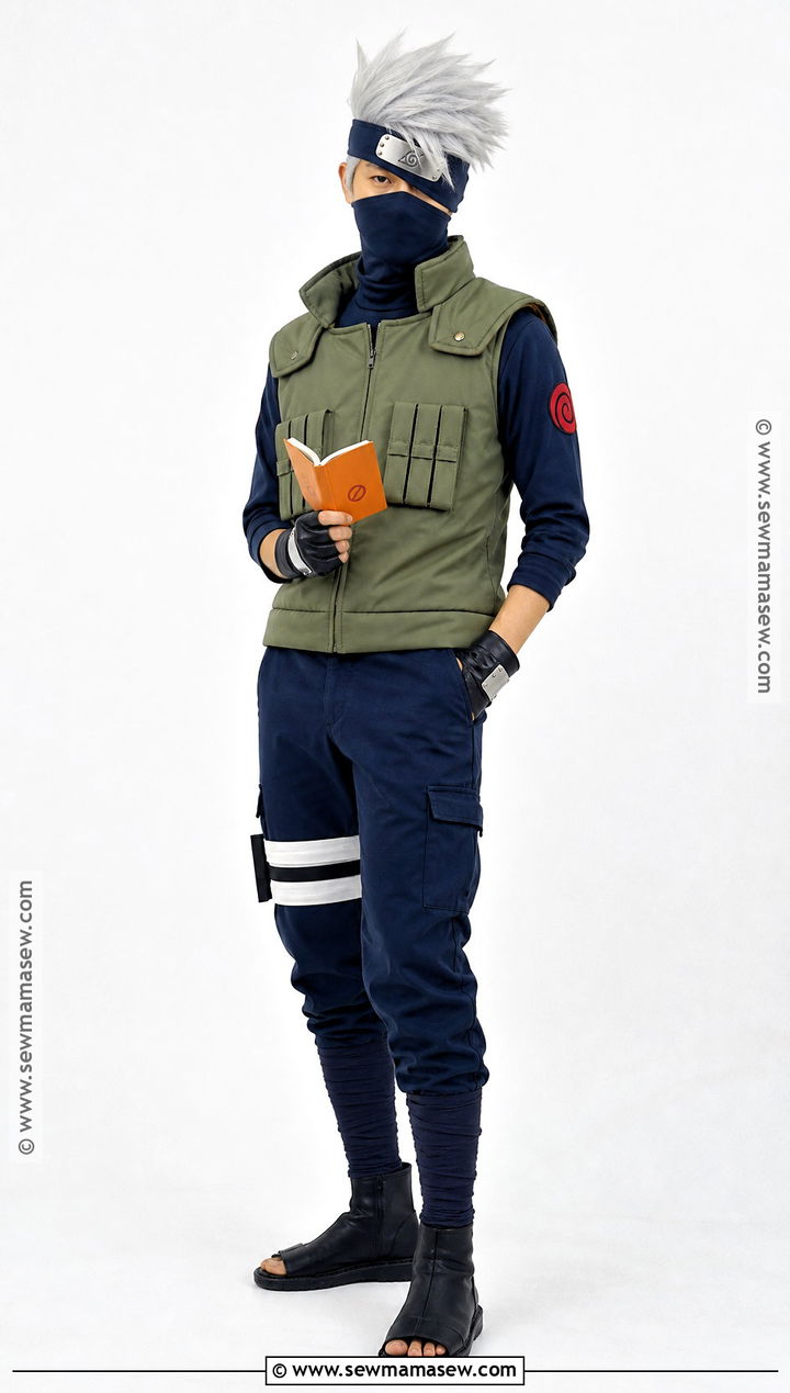 Kakashi Hatake Halloween Costume - 30 halloween anime costume ideas
