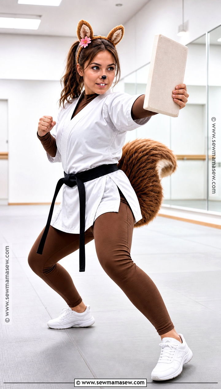 Karate Sandy Cheeks Costume - 45 spongebob costume ideas