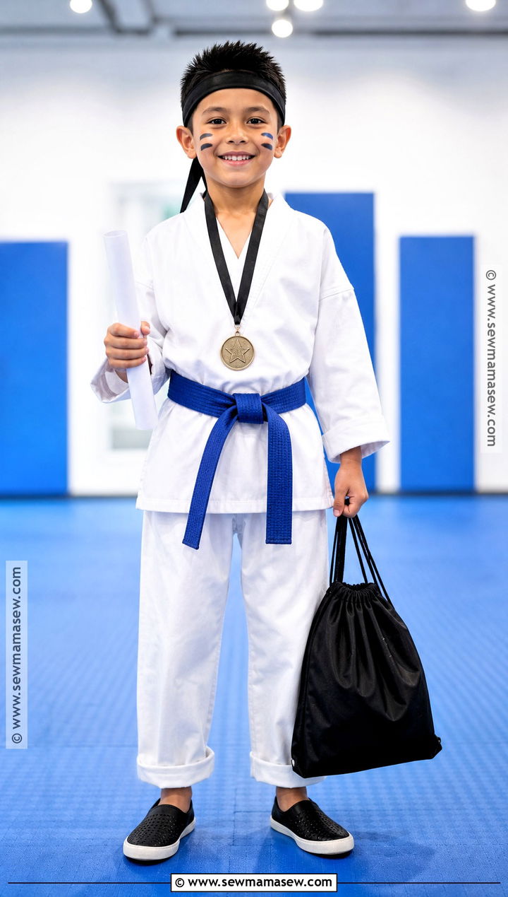 Karate Student Costume - 45 boy halloween costumes